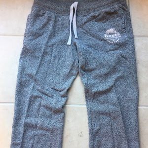 Roots Wide Leg Sweatpants